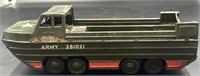 Vintage Marx Linemar Tin Litho Army Duck Truck