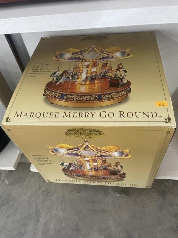 Gold able marquee merry go round