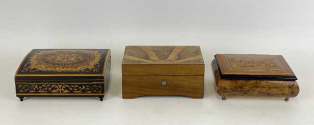 Selection of Music Boxes