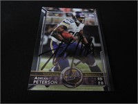 Adrian Peterson Signed Trading Card RCA COA