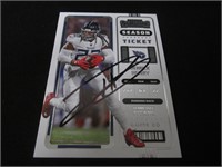 Derrick Henry Signed Trading Card RCA COA