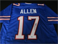 Josh Allen Signed Jersey COA Pros