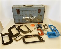 Skil Toolbox with Misc Vices