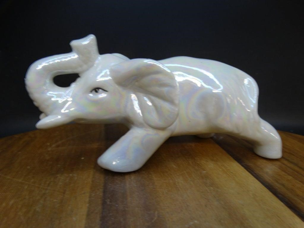 Porcelain Ceramic Elephant