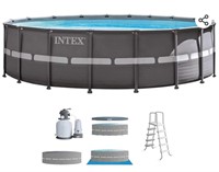 Intex 18ft X 52in Ultra Frame Pool Set with Sand
