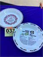 Deep dish pie plates by Watkins