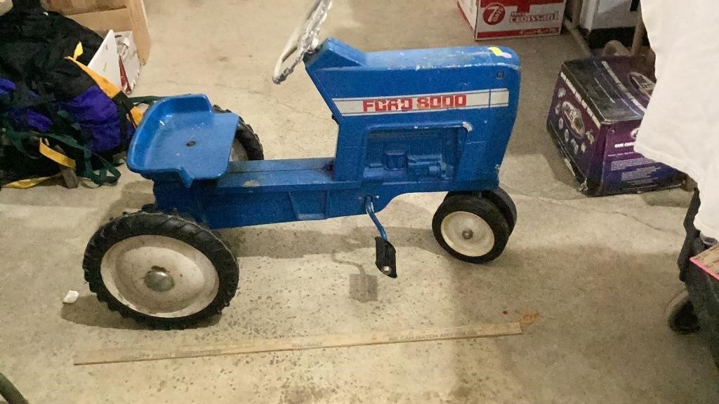 Ford 8000 pedal tractor