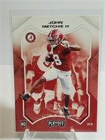 2022 Panini Playoff John Metchie III RC