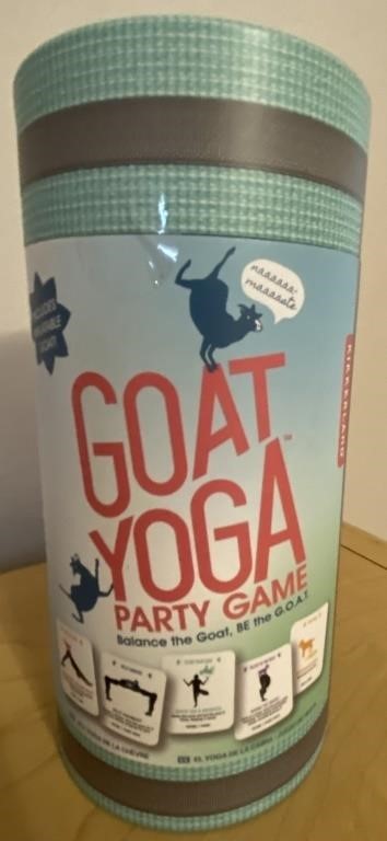 NEW GOAT YOGA PARTY GAME