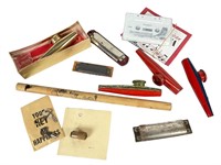 Kazoos, Harmonica & Musical Instruments