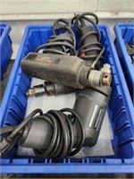 GROUP OF (3) VARIOUS CORDED DRILLS