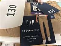 Gap 5 pocket pant 36x32