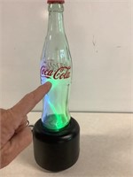 Coca-Cola Bottle Lamp, 13.5in Tall