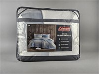 New Coleman Bryce Plaid F/Q Comforter Set