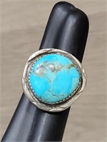 Navajo Style and Turquoise Ring