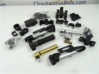 On-Bike Assorted Tire Pumps & Extra Mounts
