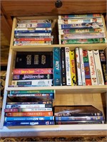 Vhs and dvd lot