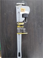 Steel Grip 18" Aluminum Pipe Wrench