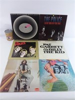 6 vinyles dont Eric Clapton, Queen, The Police