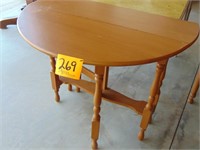 Vintage/Antique Wood Drop Leaf Table