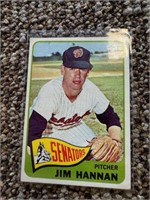 1965 Topps #294 Jim Hannan Senators MLB