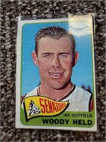 1965 Topps #336 Woody Held Senators MLB