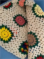Full Size Crocheted Blanket