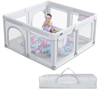 ANGELBLISS Baby Playpen, Large Baby Playard,