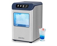 Aeitto Nugget Ice Maker Countertop, 55 lbs/Day,