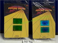 2 Future Vision 3D Hologram Stickers