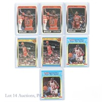 1988 Fleer Michael Jordan Scottie Pippen Cards (7)