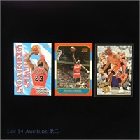 1992-98 Fleer Michael Jordan SP Insert Cards (3)