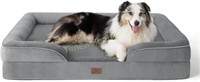 XL Orthopedic Dog Bed - Grey  42x32x6.5