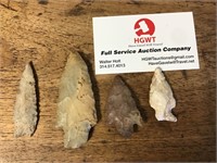 Group of arrowheads