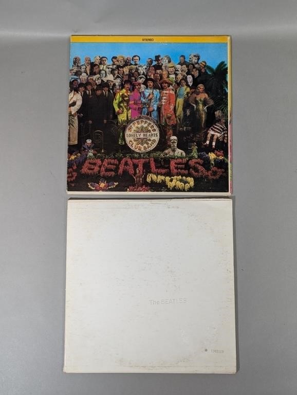2 Beatles Record Albums