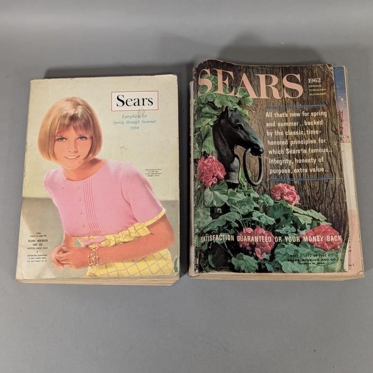 2 1960's Sears Catalogs