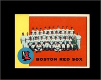 1963 Topps #202 Boston Red Sox TC EX to EX-MT+