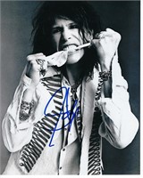 Steven Tyler signed Aerosmith photo