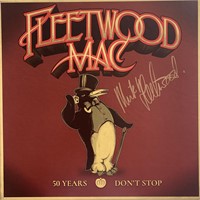 Fleetwood Mac 50 Years Don't Stop signed box set.