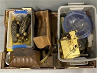 Clock Parts Lot Collection