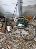 GARDEN HOSE ON REEL