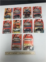 10 NIB Matchbox Cars