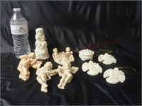 Porcelain & Resin Angels ~ Wall Hanging, Ornaments