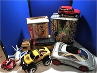 Selection of Toys, Truck, RC Cars & more