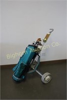 Golf Clubs & Accessories in Bag