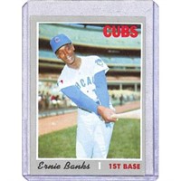 1970 Topps Ernie Banks High Grade