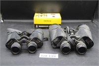 Belfont 7x35 & Tasco Model 306 7x50 Binoculars
