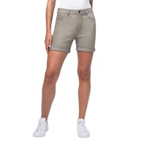 Parasuco Women's 6 Mid Rise Short, Tan 6