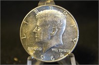 1964-D Uncirculated Kennedy Silver Half Dollar