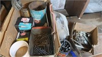 Large Lot of Misc Nails & Water Filter Holder